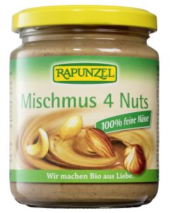 6er-Pack: Mischmus 4 Nuts, 250g