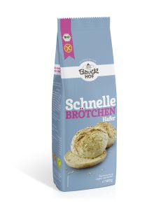 6er-Pack: Schnelle Brötchen Hafer, 500g