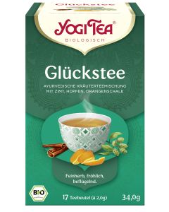 6er-Pack: Yogi Tea Glücks Tee, 34g