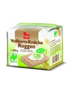 10er-Pack: Naturland VK-Knäcke Roggen, 200g