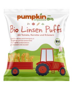 8er-Pack: Linsen Puffs Tomate,Karotte, 20g