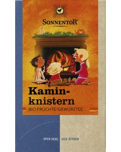 6er-Pack: Kaminknistern-Früchtetee, 45g