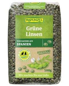 6er-Pack: Linsen grün, 500g