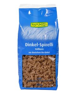 12er-Pack: Dinkel-Spirelli Vollkorn aus Deutschland, 500g