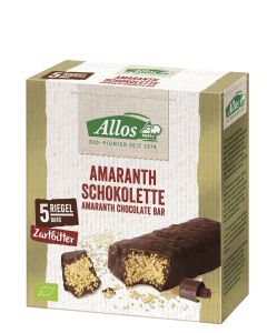 10er-Pack: Amaranth Schokolette - zartbitter, 140g