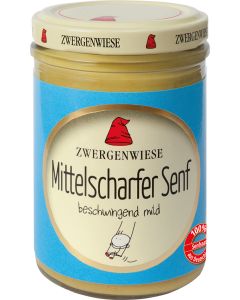 6er-Pack: Mittelscharfer Senf, 160ml