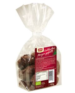 12er-Pack: Lebkuchen-Herzen gefüllt, 125g