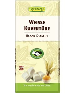 8er-Pack: Weisse Kuvertüre HIH, 200g