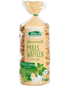 12er-Pack: Am.-Mais-Waffeln ital.Kräut, 100g