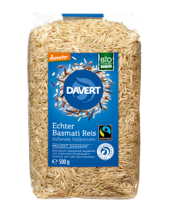 8er-Pack: Echter Basmati Reis demeter, 500g