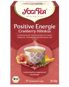 6er-Pack: Yogi Tea Cranberry Hibiskus, 30,6g