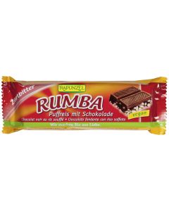 Rumba Puffreisriegel Zartbitter, 50g