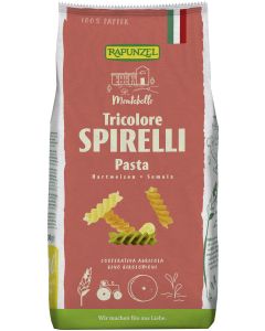 12er-Pack: Spirelli Tricolore Semola bunt, 500g