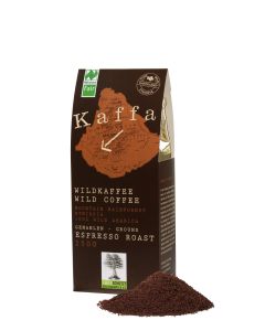 10er-Pack: Kaffa Wildkaffee Espresso - GEMAHLEN, 250g