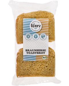 4er-Pack: Braunhirse-Toastbrot, 250g