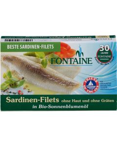 10er-Pack: Sardinen o. Haut & Gräten, 120g