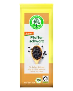 6er-Pack: Pfeffer schwarz, ganz, 50g