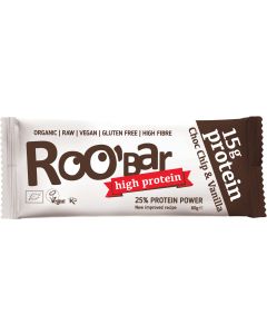 10er-Pack: Roo'bar Protein Choc&Vanille, 60g