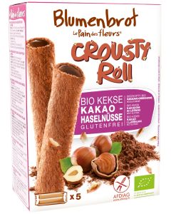 12er-Pack: Crousty Roll Kakao-Haselnus, 125g