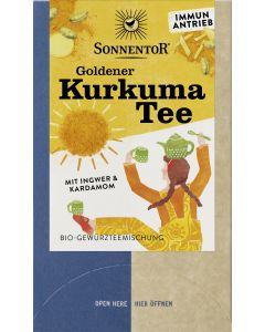 6er-Pack: Goldener Kurkuma Tee, 36g