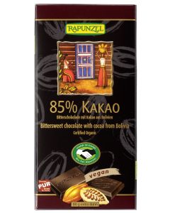 12er-Pack: Bitterschokolade 85% Kakao HIH, 80g