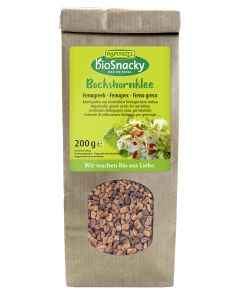 4er-Pack: Bockshornklee bioSnacky, 200g