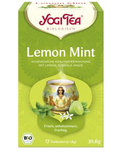 6er-Pack: Yogi Tea Lemon Mint, 30,6g