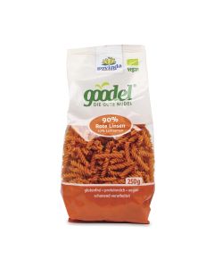 6er-Pack: Goodel Nudel 90% R. Linsen, 250g