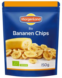 7er-Pack: Bananen Chips, 150g