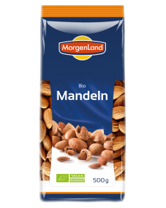 6er-Pack: Mandeln, ganz, 500g