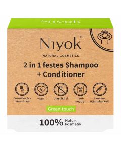 Festes Shampoo Green touch, 80g