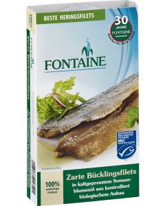 6er-Pack: 6er-Pack: Bücklingsfilet in BIO-Sonnenblumenöl, 190g