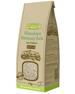 6er-Pack: Himalaya Basmati Reis natur / Vollkorn, 1kg