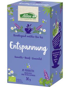 4er-Pack: Entspannung Kamille, Hanf, 30g