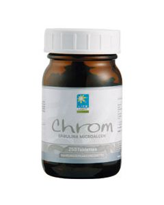 Chrom Spirulina hefefrei, 250 Tabletten