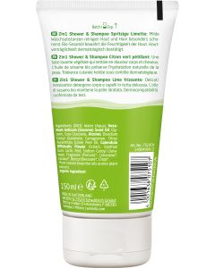 Kids 2in1 Shower Limette, 150ml