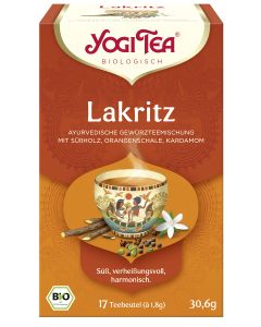 6er-Pack: Yogi Tea Lakritz, 30,6g