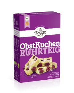 6er-Pack: Obstkuchenteig Rührteig, 400g