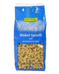 Dinkel-Spirelli hell aus Deutschland, 500g