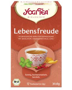 6er-Pack: Yogi Tea Lebensfreude, 30,6g