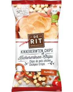 8er-Pack: Kichererbsen-Chips Paprika, 75g