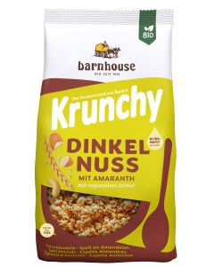 6er-Pack: Krunchy Amara. Dinkel/Nuss, 375g