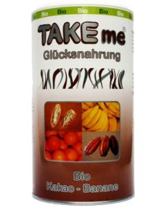 2er-Pack: TAKEme - Glücksnahrung BIO Kakao-Banane, 500g