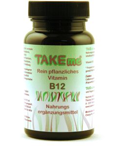 TAKEme - Rein pflanzliches Vitamin B12, 90 Kapseln - MHD Dezember 2024