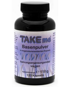 TAKEme - Basenpulver magensäureresistente Kapseln, 120 Stück