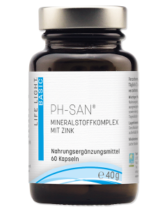 pHsan® - Mineralstoffkomplex,  60 Kapseln