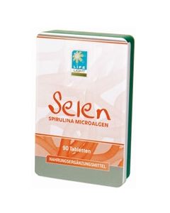 Selen Spirulina hefefrei, 90 Tabletten